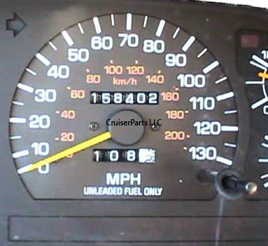 Speedometer Head Unit 1993-1997 FZJ80 & LX450