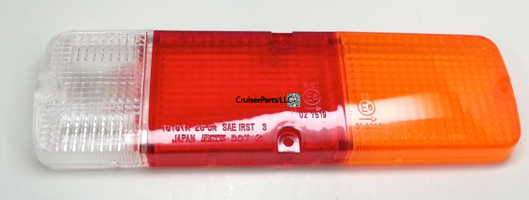 Right Rear Tail Light Lens