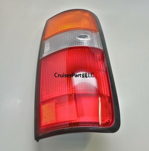Tail Light Lens & Body Right 91-97