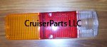 Left or Right Rear Combination Lamp Lens for 73-84 40 Series