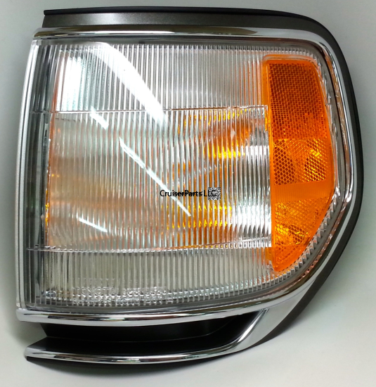 Parking Light Left Side Clear With Orange Stripe 95-97 LX450