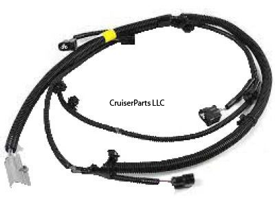 Rear across the back of vehicle Tail light plugs w/diff lock