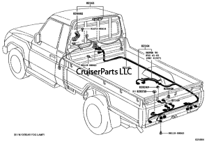 Rear Frame Wiring 2007-8/2012