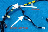 Wiring for License Plate Lights 98-07 100 Series Land Cruiser