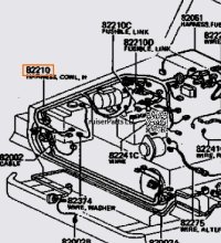 Main Dash to Headlight Harness 1/79-7/80