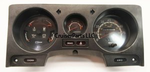 Instrument Cluster - Complete - 1981-1987 FJ60, BJ60 HJ60 12V