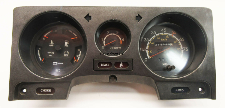 Instrument Cluster - Complete - 1981-1987 FJ60, BJ60 HJ60 12V