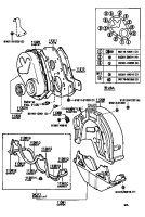 Timing Gear Cover/Rear End Plate