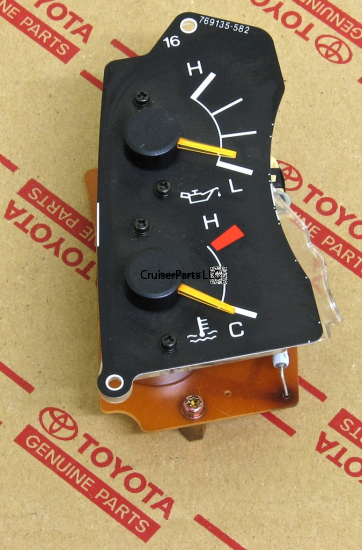Oil Pressure And Water Temperature Gauge 93-94 80 Series