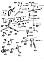 Transfer Lever and Shift Rod