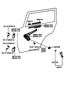 Rear Side Door Regulator & Hinge