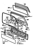 Back Door Panel and Glass