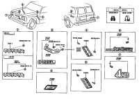 Emblem and Name Plate