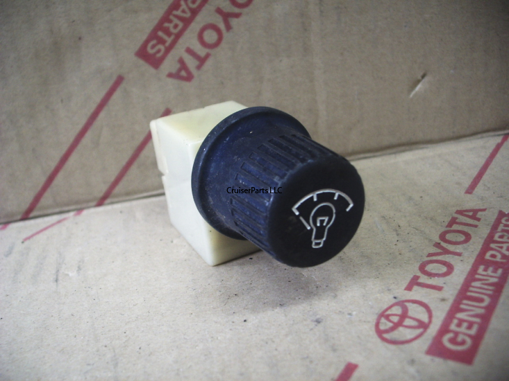 Rheostat / Light Dimmer Knob 81-90 60 and 62 Series