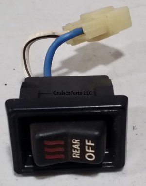 Rear Heater Blower Switch 81-87