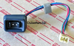 Passenger Power Window Switch Gray 10/1982-90