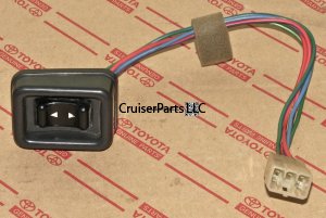 Passenger Power Window Switch Brown 10/82-1990
