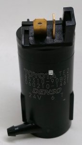 Windshield Washer Motor 24V all 24 volt diesel models.