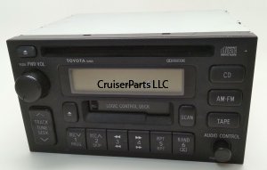 AM/FM CD Cassette Player '98-'02 100 Series
