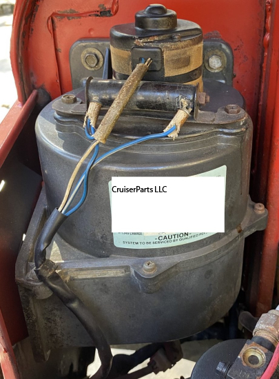 Front Heater Blower Motor W/Resistor 09/73-12/78