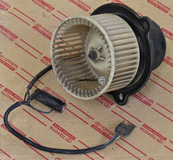 Front Heater Blower Motor W/Resistor 07/70-08/73