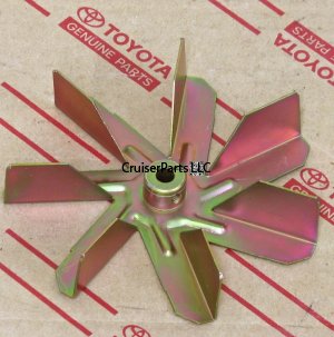 Rear Heater Blower Motor Fan Refinished 69-80