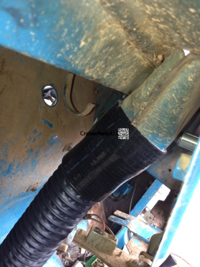 Modal Additional Images for Heater Defroster Hose LEFT 74-82