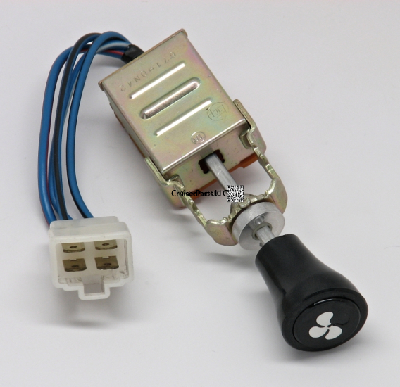 Front Heater Blower Switch 74-84 - USED