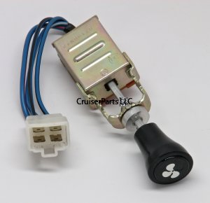 Front Heater Blower Switch 74-84 - USED