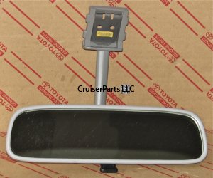Inside Rear View Mirror for 80 to 90 60 and 62 Series Cruisers