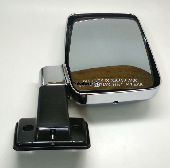Right Side Outer Rear View Mirror 1981-1990