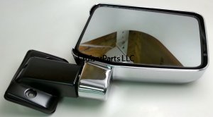 88-90 FJ62 Right Passenger Door Mirror Power