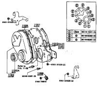 Timing Gear Cover/Rear End Plate