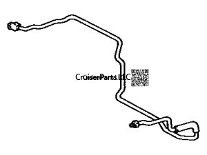 AC Line Evaporator to First Junction 93-97 80 Series Cruisers
