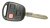 Transponder Remote Keyless Remote Key Shell with blank key.
