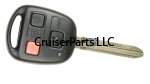 Transponder Remote Keyless Remote Key Shell with blank key.
