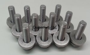 Stainless Steel Bolt/Washer Set for Skid Plates-98-07 100 Series