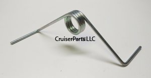 Left Kick Vent Torsion Spring 74-84 40 Series