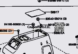 Modal Additional Images for Center Console Lid Cushion