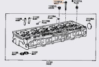 2F Cylinder Head Bolt 15 Typically Required