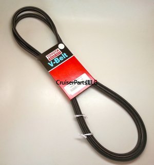 Alternator and Fan V Belt Set 93-97 80 and LX450 - 1FZFE Engines