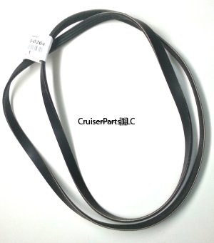 Crankshaft Ribbed V Belt for 1HDFTE 100 Series Cruisers