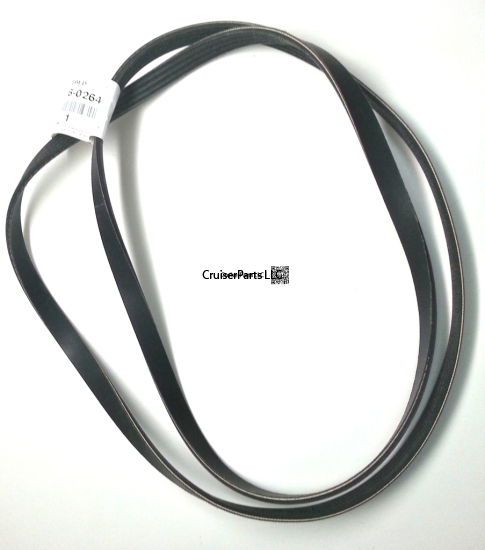 Crankshaft Ribbed V Belt for 1HDFTE 100 Series Cruisers