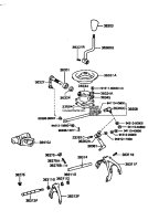 Transfer Lever and Shift Rod