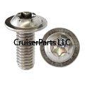 Hood Bumper Pad Screw