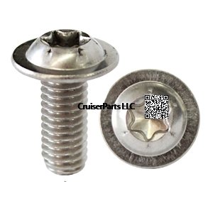Hood Bumper Pad Screw