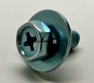 Rear License Plate Lamp Screw