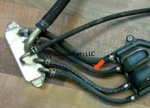 Fuel Evaporator Separator Hose 1, 2 and 3 - 8/80-8/86 60 Series