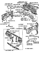 Front Fender Apron/Dash Panel