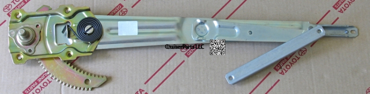 Front Right Door Manual Window Regulator, 81-90 60 & 62 Series
